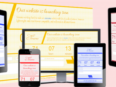 Simana Royal Coming Soon Template