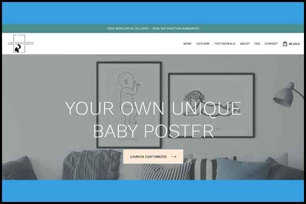LOVELY BABY PRINT BY SAND IT SOLUTION