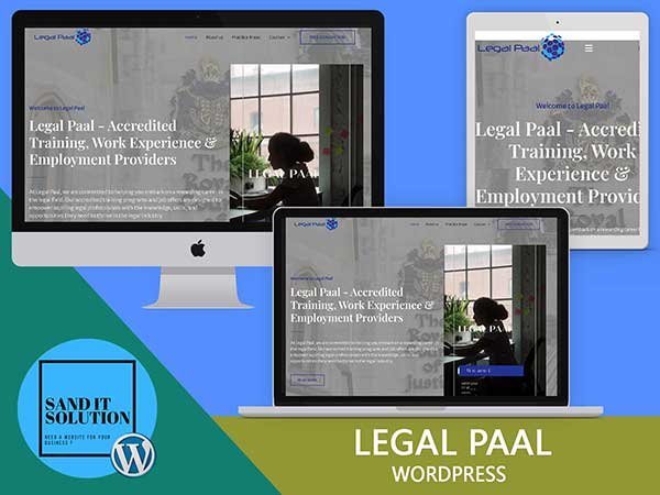Legal Paal WordPress Project Designed, developed, and maintained by Sand IT Solution