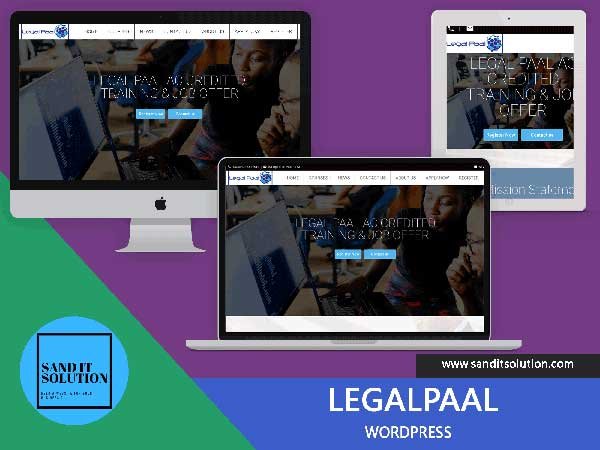 Legal Paal WordPress Project Designed, developed, and maintained by Sand IT Solution