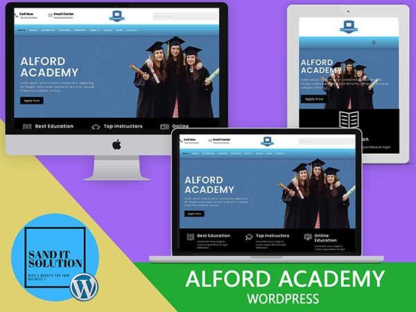 Alford Academy Project Designed, developed, and maintained by Sand IT Solution