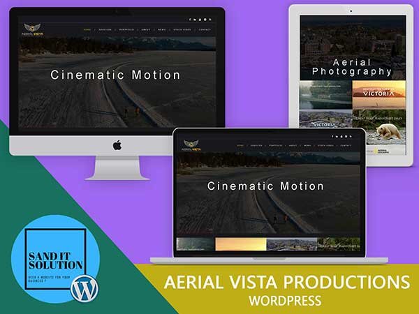 Aerial Vista Production Designed, developed, and maintained by Sand IT Solution