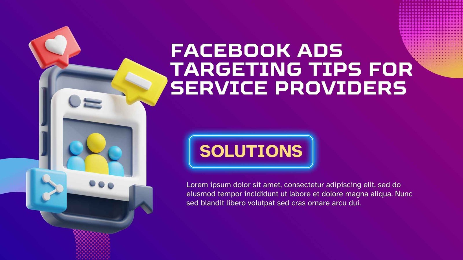 Running successful ad campaigns requires precision, and that’s where Facebook Ads targeting tips for service providers become crucial.
