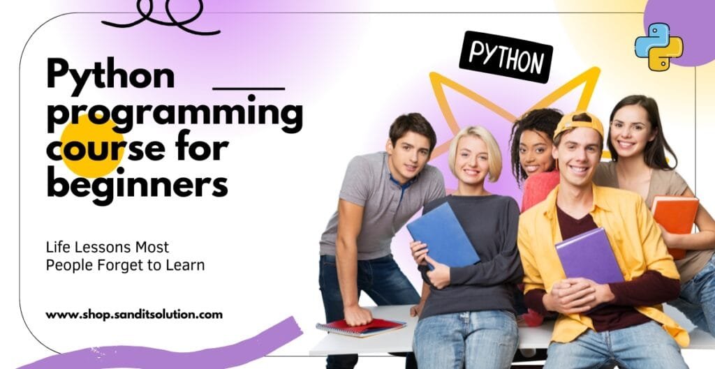Python programming course for beginners